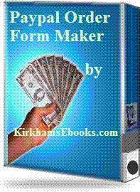 Paypal Order Form Maker $2.00 with Resal screenshot